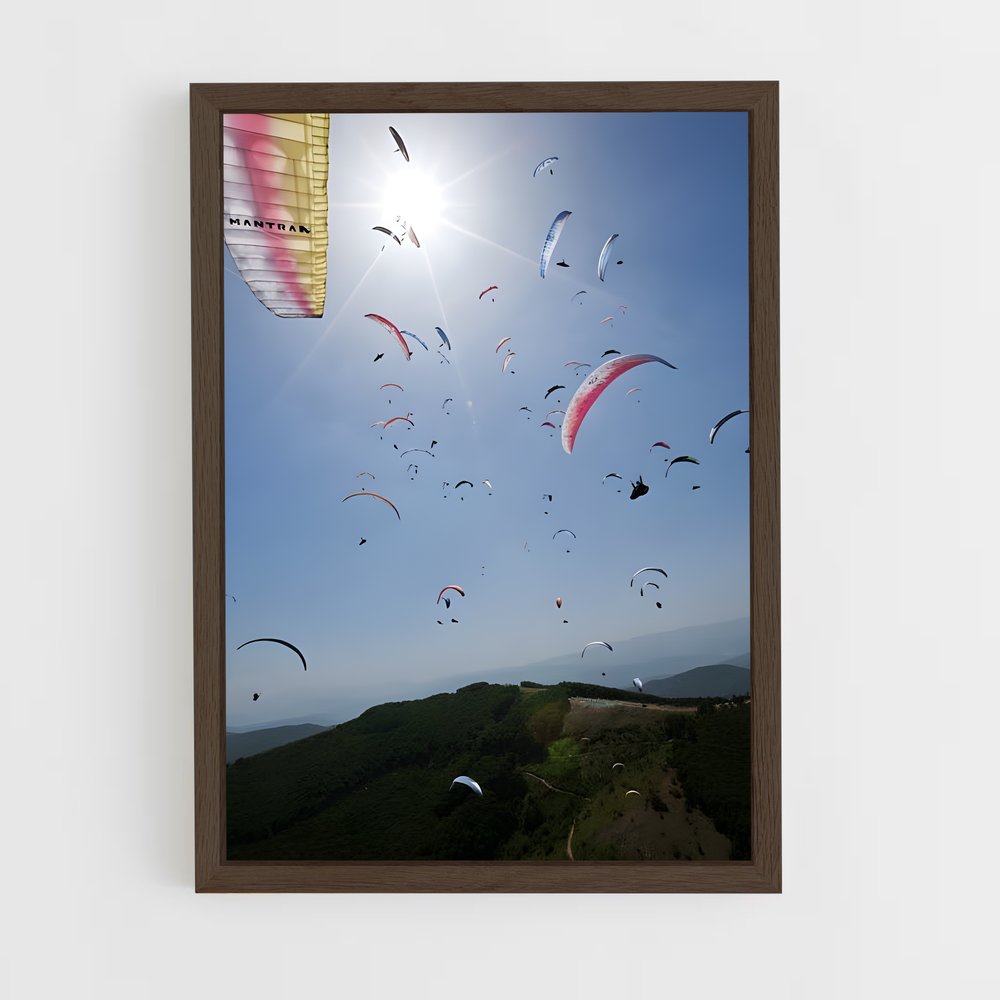 Poster Skyward Adventures – affiche Deltaplane (vue 5)